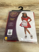 NEW Rubies Opus Collection Diner Girl Costume Red sz 4-6 - Me n Mommy To Be