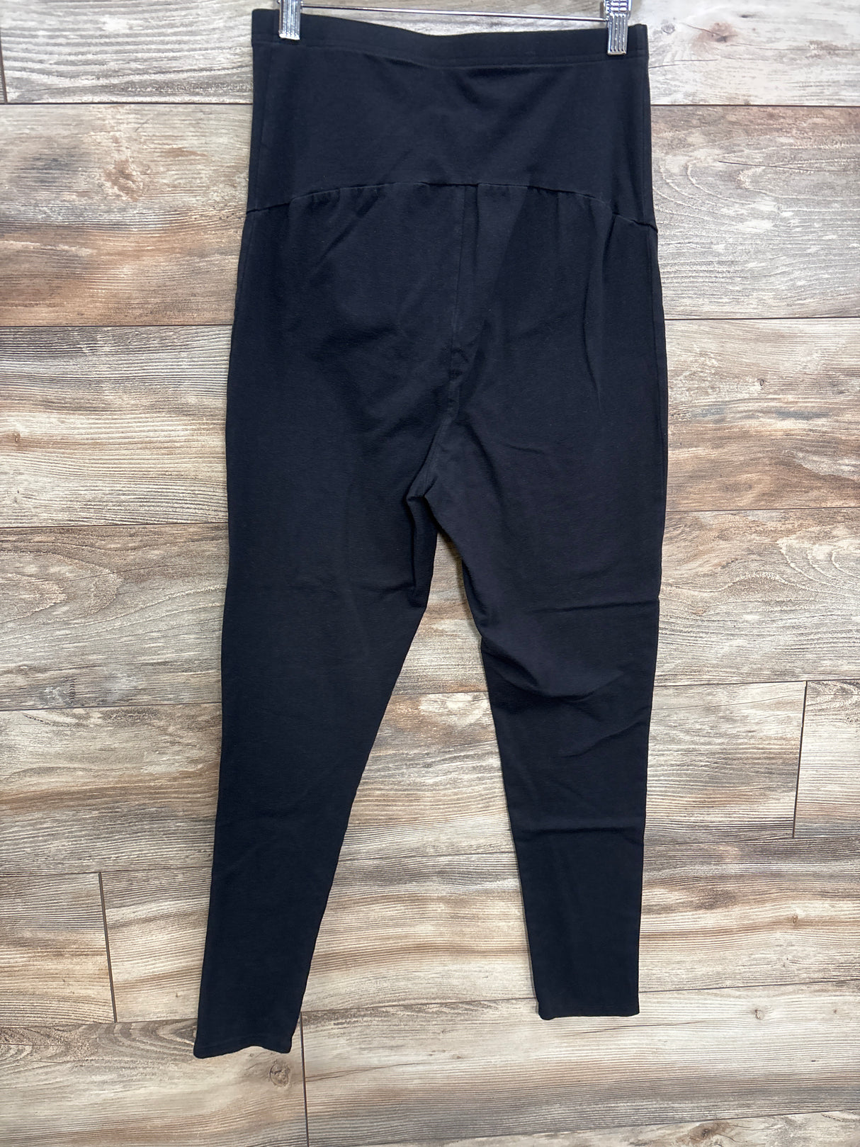 Time & Tru Maternity Full Panel Leggings Black sz Medium