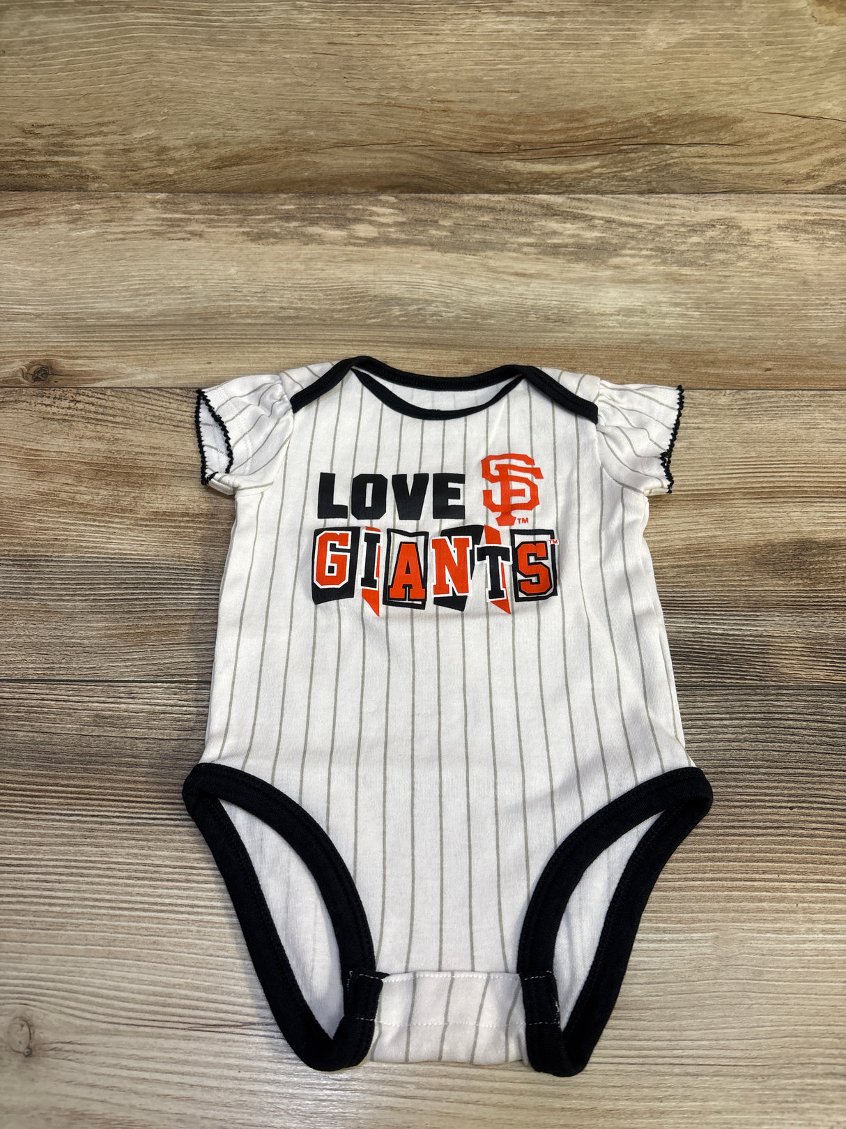 Genuine Merchandise San Francisco 'Love Giants' Bodysuit White sz 3/6m