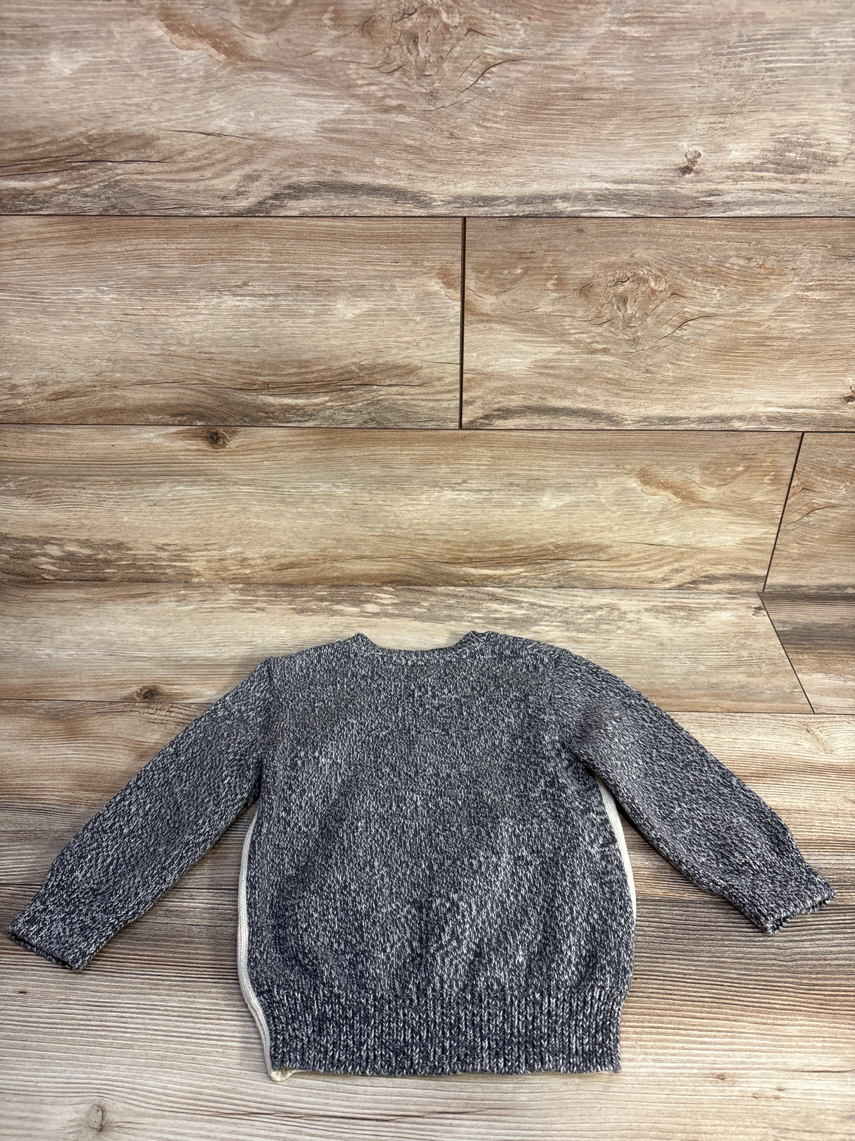 Gymboree Knit Polar Bear Sweater Grey sz 18-24m