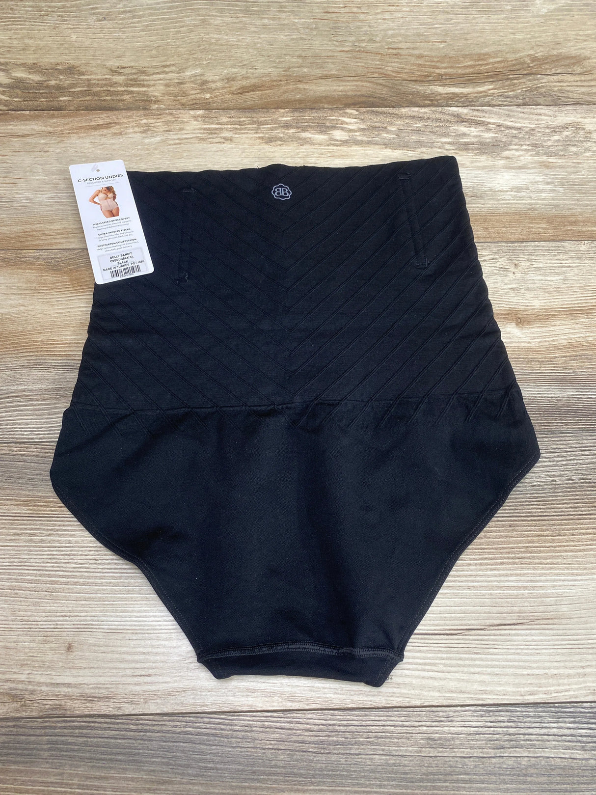 NEW Belly Bandit C-Section & Postpartum Recovery Briefs Black sz XL