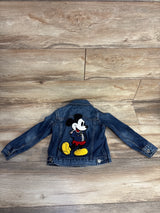 Gap × Disney Mickey Mouse Icon Denim Jacket Blue sz 4T