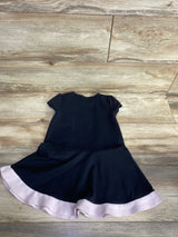 Gymboree Textured Shirt Dress Black sz 4T