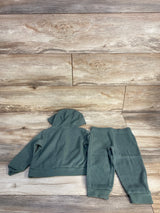 Carter's 2pc Waffle Knit Zip-Up Jacket & Pants Set Green sz 18m
