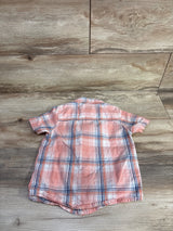 Oshkosh Button-Up Shirt Pink sz 4T
