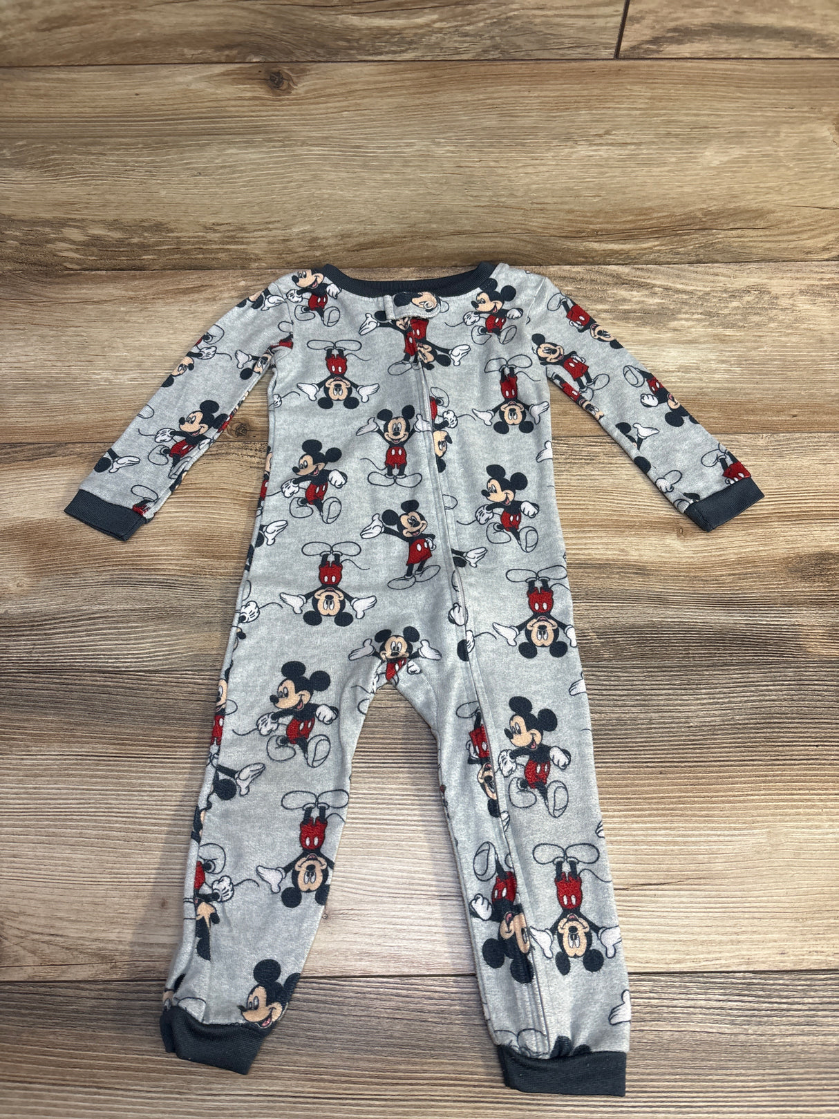 Disney Baby Mickey Mouse Sleeper Grey sz 18m