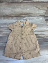 NEW Carter's Polo Romper Tan sz 3m