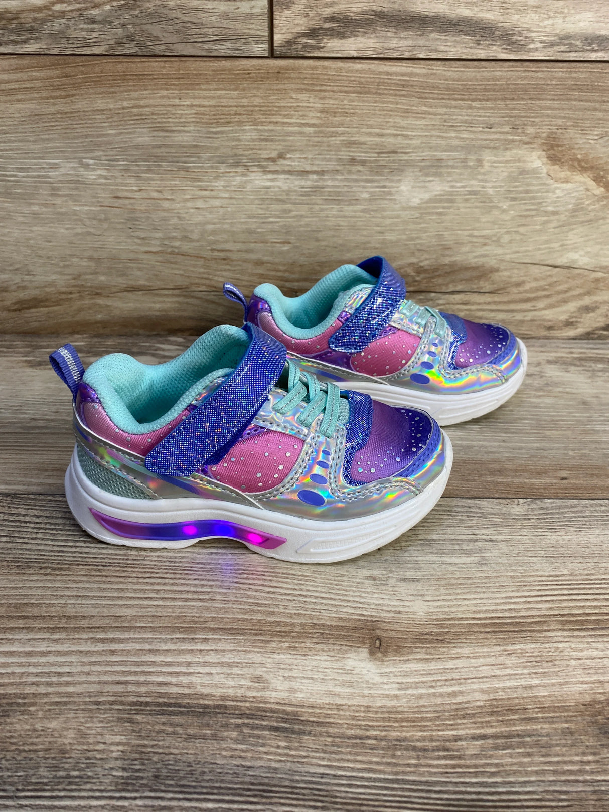 Athletic Works Light Up Sneakers sz 8c - Me n Mommy To Be