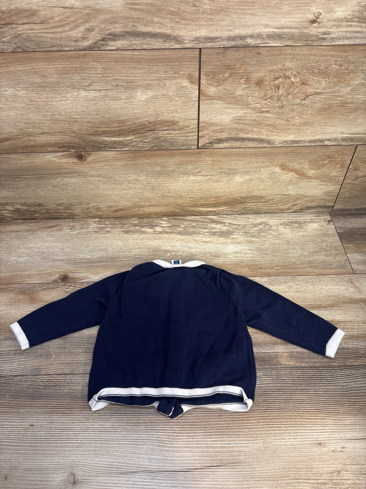 Janie & Jack Rose Cardigan Blue sz 12-18m