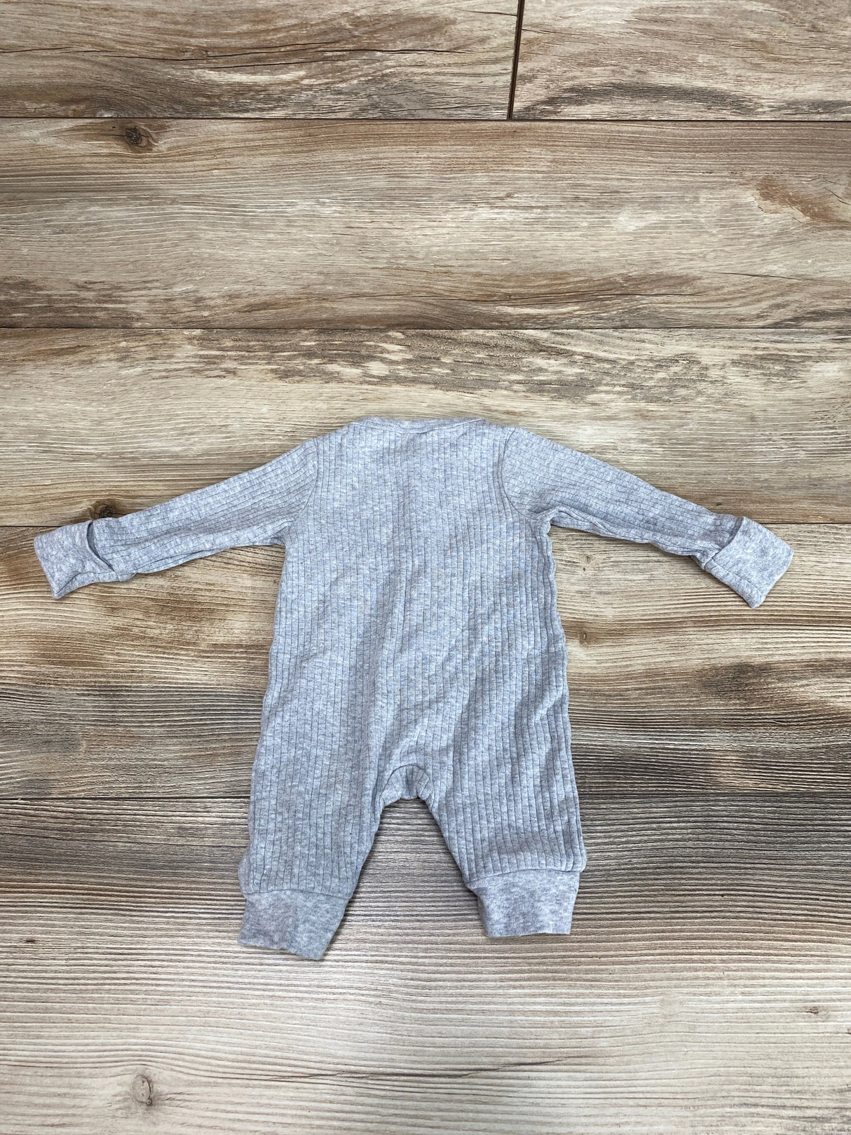 Modern Moments Ribbed Coverall Grey sz Newborn