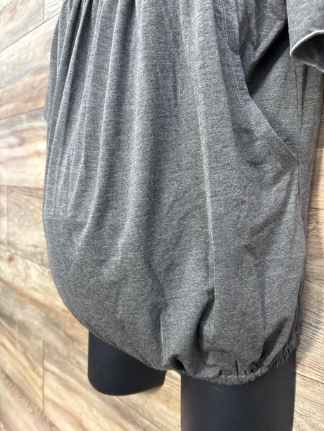 NEW Belly Moms Nursing Shirt Grey sz XL - Me n Mommy To Be