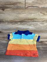 Old Navy Striped Polo Shirt Blue sz 0-3m