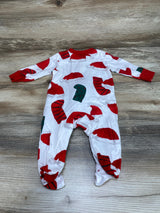 Carter's Christmas Stockings Sleeper White sz 3m - Me n Mommy To Be