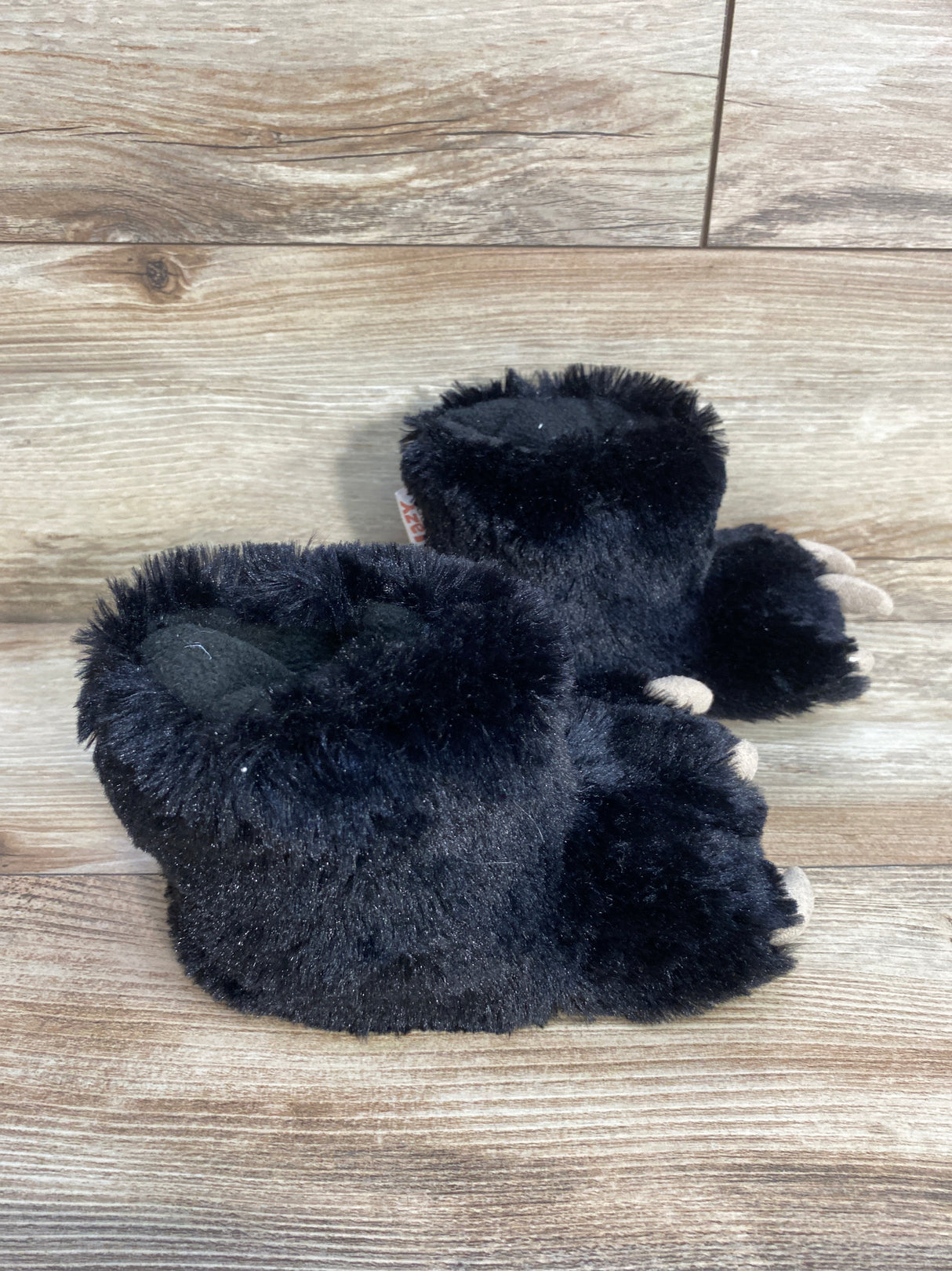 Lazy One Animal Claw Slippers Black sz 5-8c