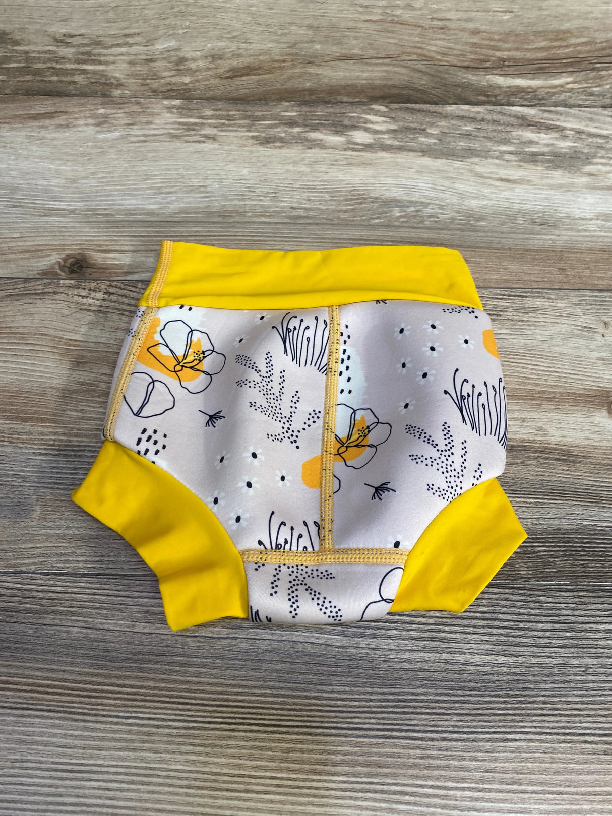 Splash About Reusable Swim Diaper Yellow sz 2-3T