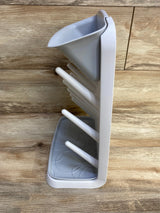 Ubbi Vertical Baby Bottle Drying Rack, Grey