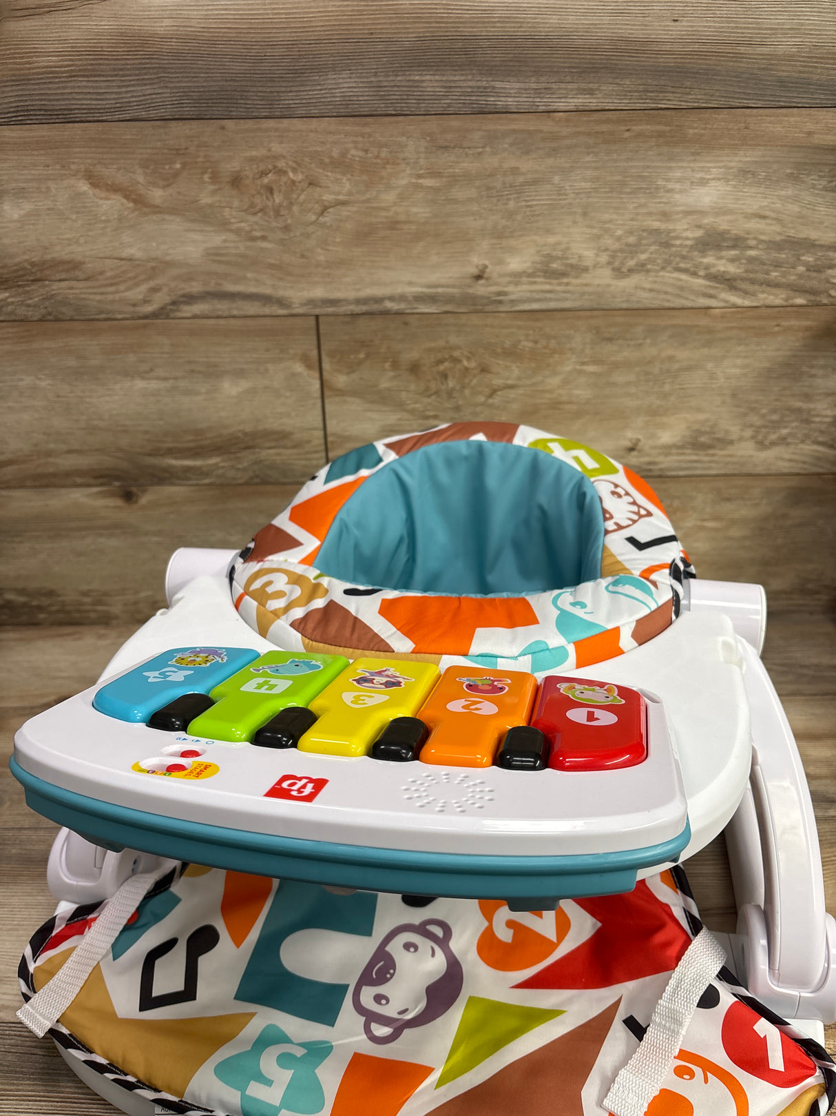 Fisher-Price Deluxe Kick & Play Sit-Me-Up Floor Seat