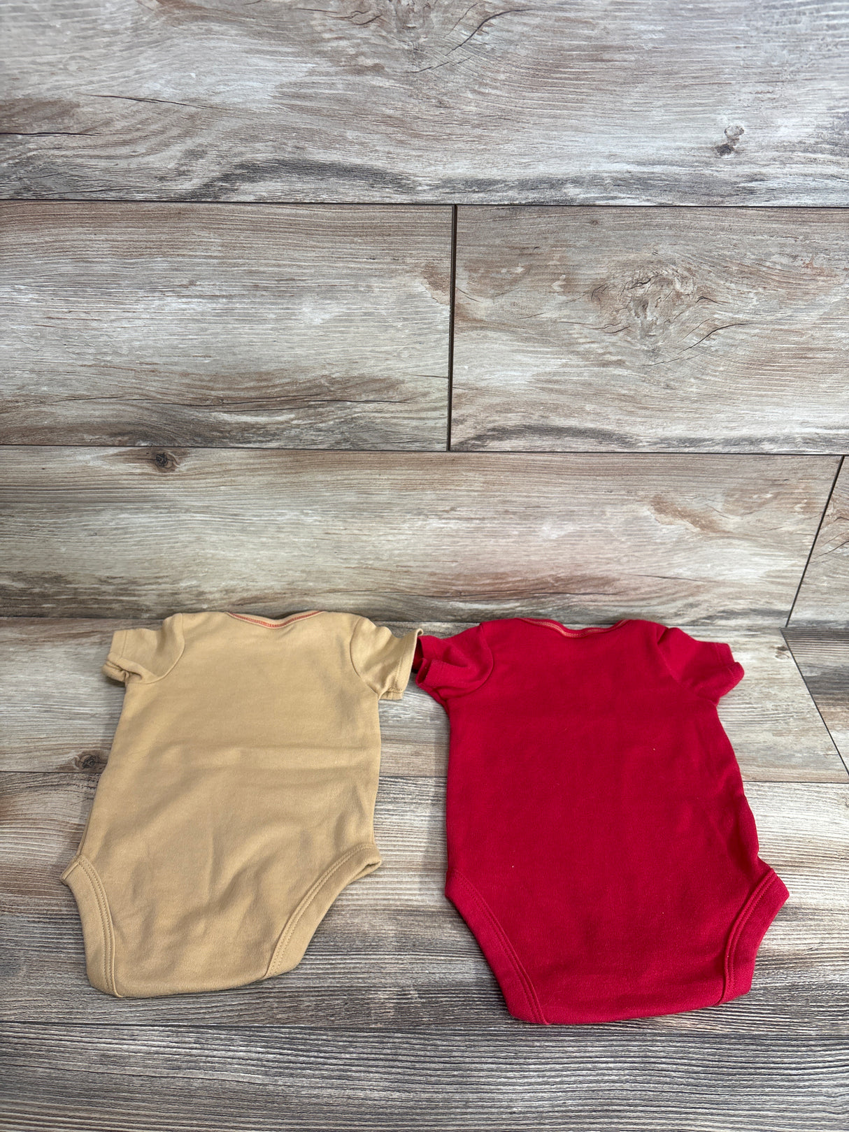 Gerber Team Apparel NFL 2pk 49ers Bodysuits Red sz 0-3m