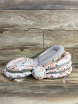 Infantino Elevate Adjustable Nursing Pillow Pink Floral