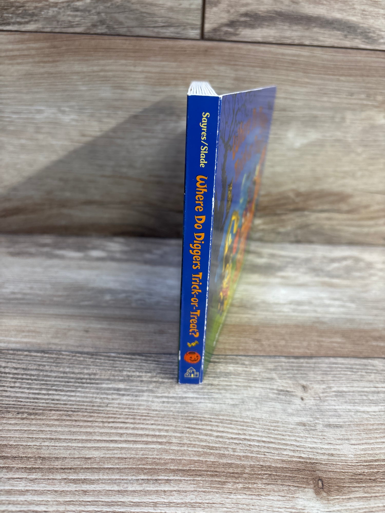 Where Do Diggers Trick-or-Treat? Board Book