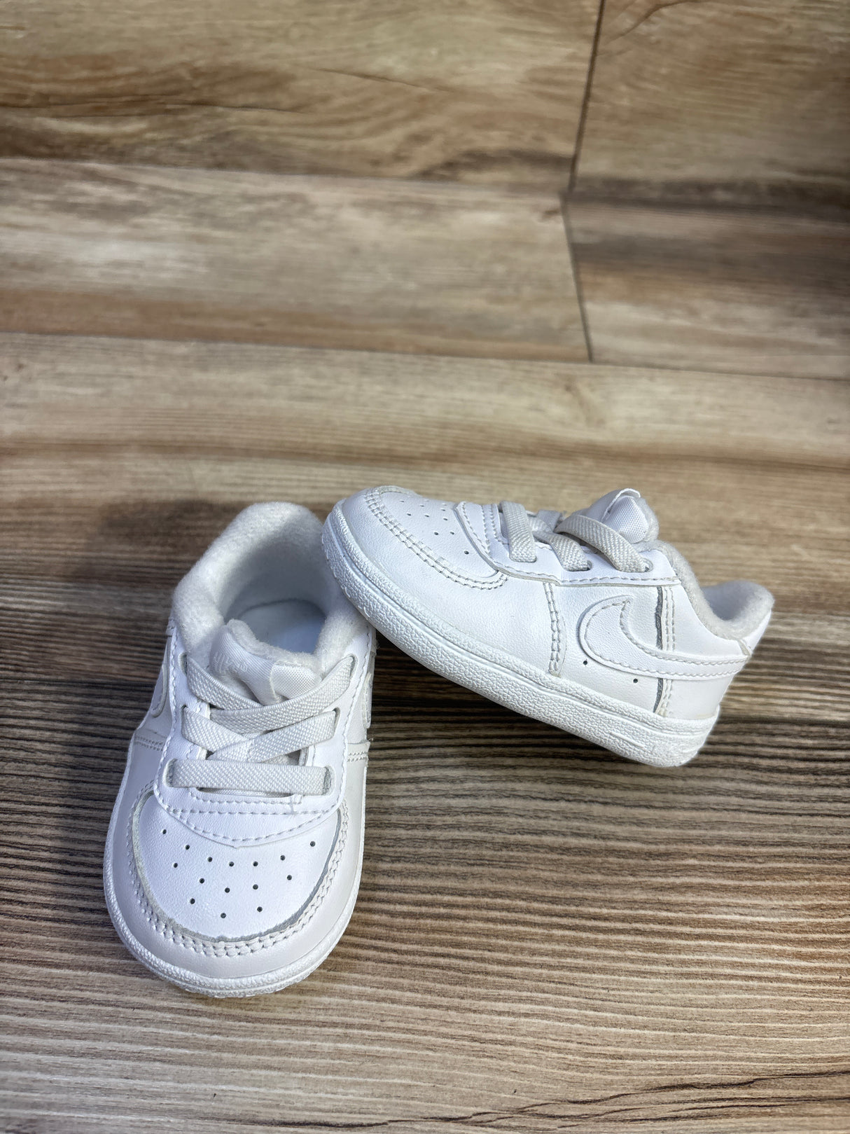 Nike Air Force 1 CB 'Triple White' Sneakers sz 3c