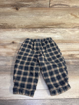 Baby Gap Plaid Corduroy Pull-On Pants Green sz 12-18m