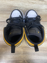 Air Jordan 1 Mid TD 'Black University Gold' Sneakers sz 7c