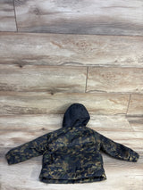 Nike Fleece Lined Camo Windbreaker Black/Green sz 18m - Me n Mommy To Be