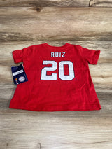 NEW Genuine Merchandise Ruiz #20 Shirt Red sz 2T - Me n Mommy To Be