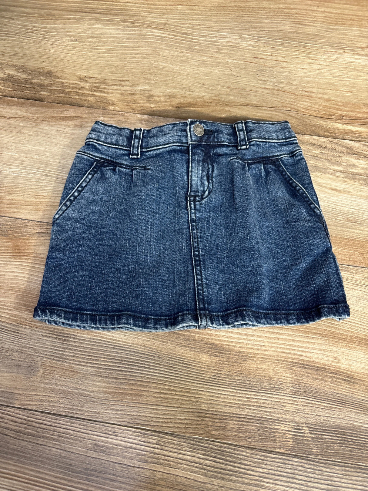 Okie Dokie Denim Skirt Blue sz 4T - Me n Mommy To Be