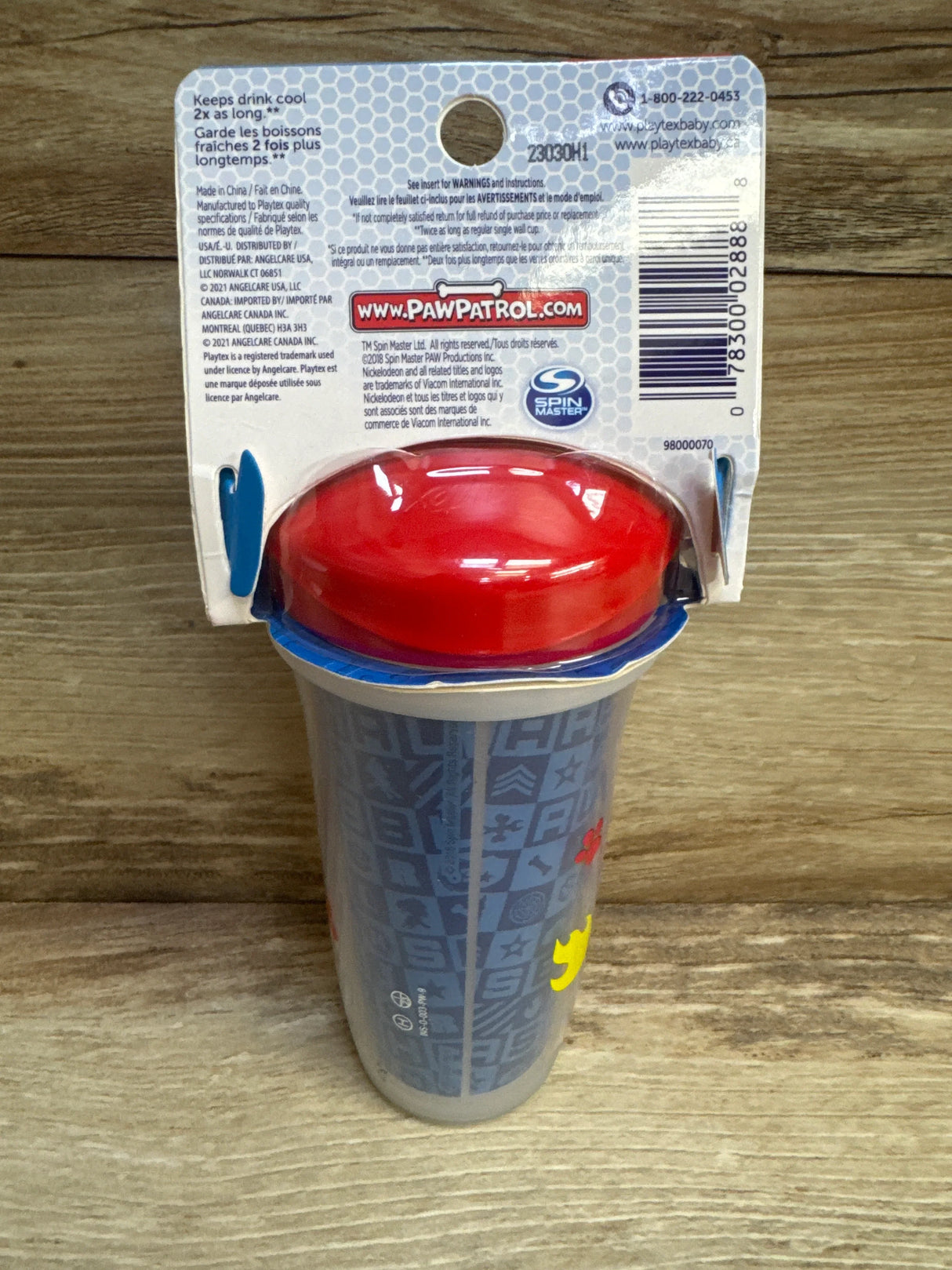 NEW Playtex Paw Patrol Stage 3 Spout Cup, 9oz.