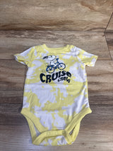 Garanimals x Peanuts Cruise Crew Bodysuit Yellow sz 12m