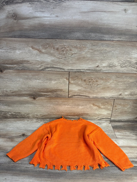 Shein Pumpkin Handcrafted Sweater Orange sz 5T - Me n Mommy To Be