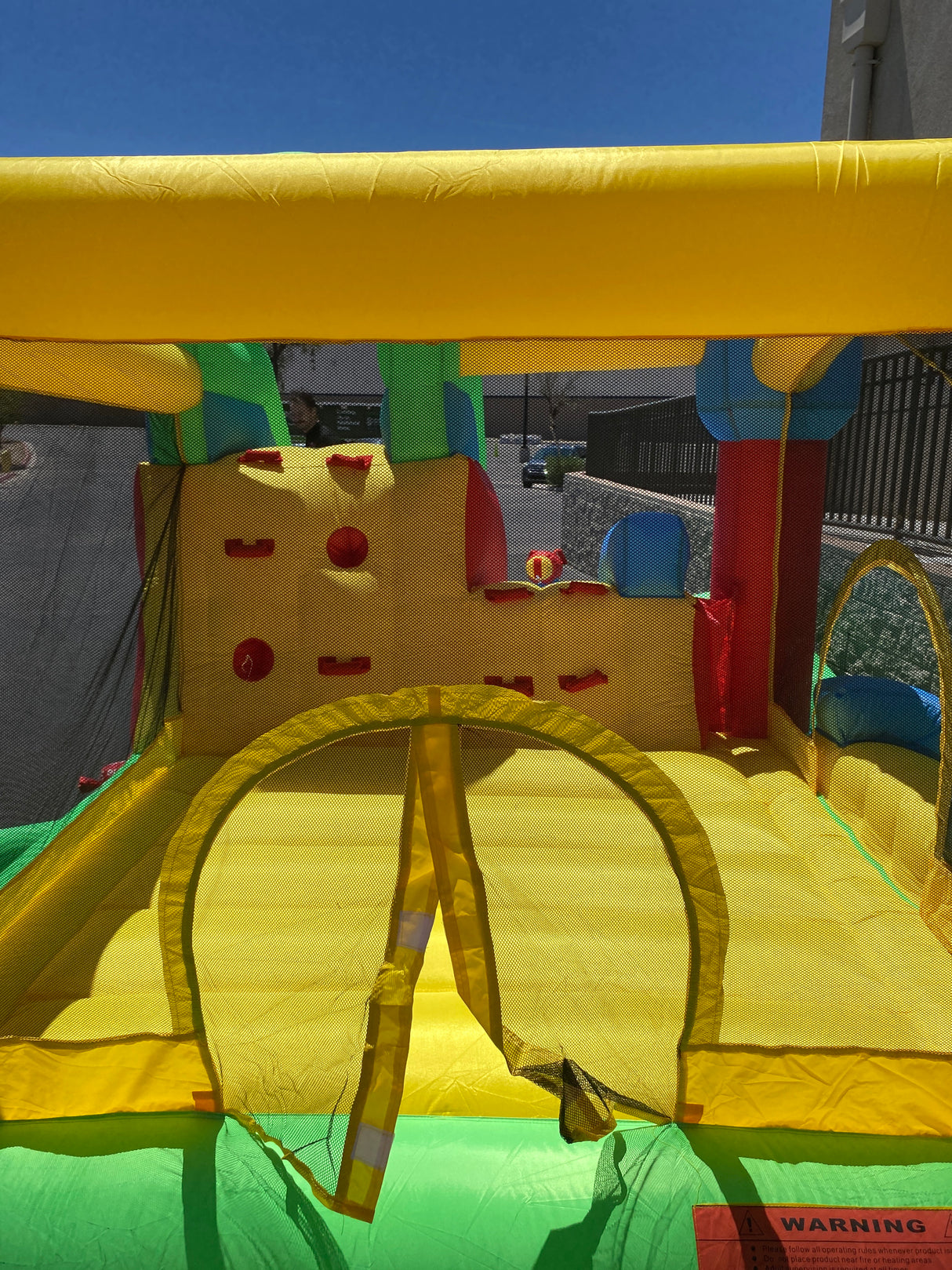 Bounce House with Water Slide and Air Blower