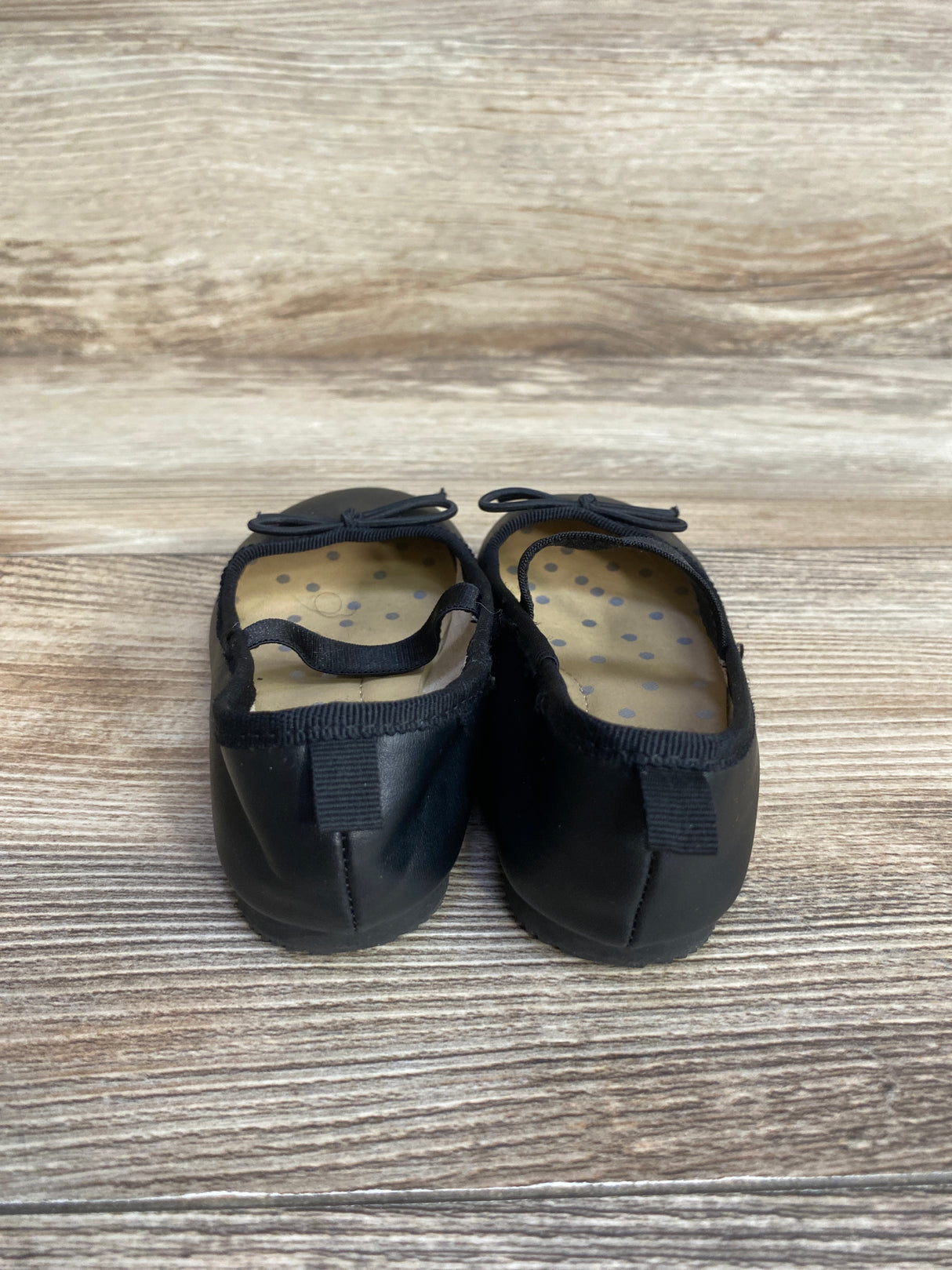 Cat & Jack Nora Slip-On Ballet Flats Black sz 6c