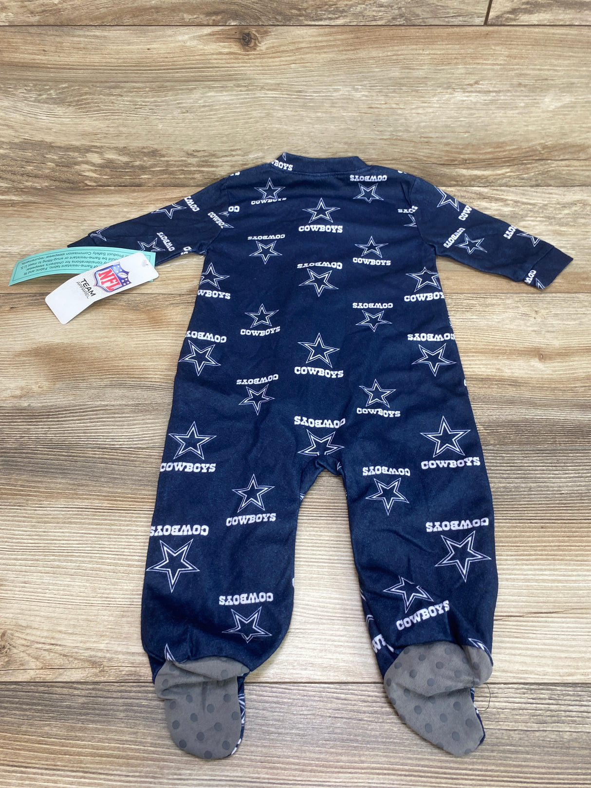 NEW NFL Team Cowboys Sleeper Blue sz 3-6m