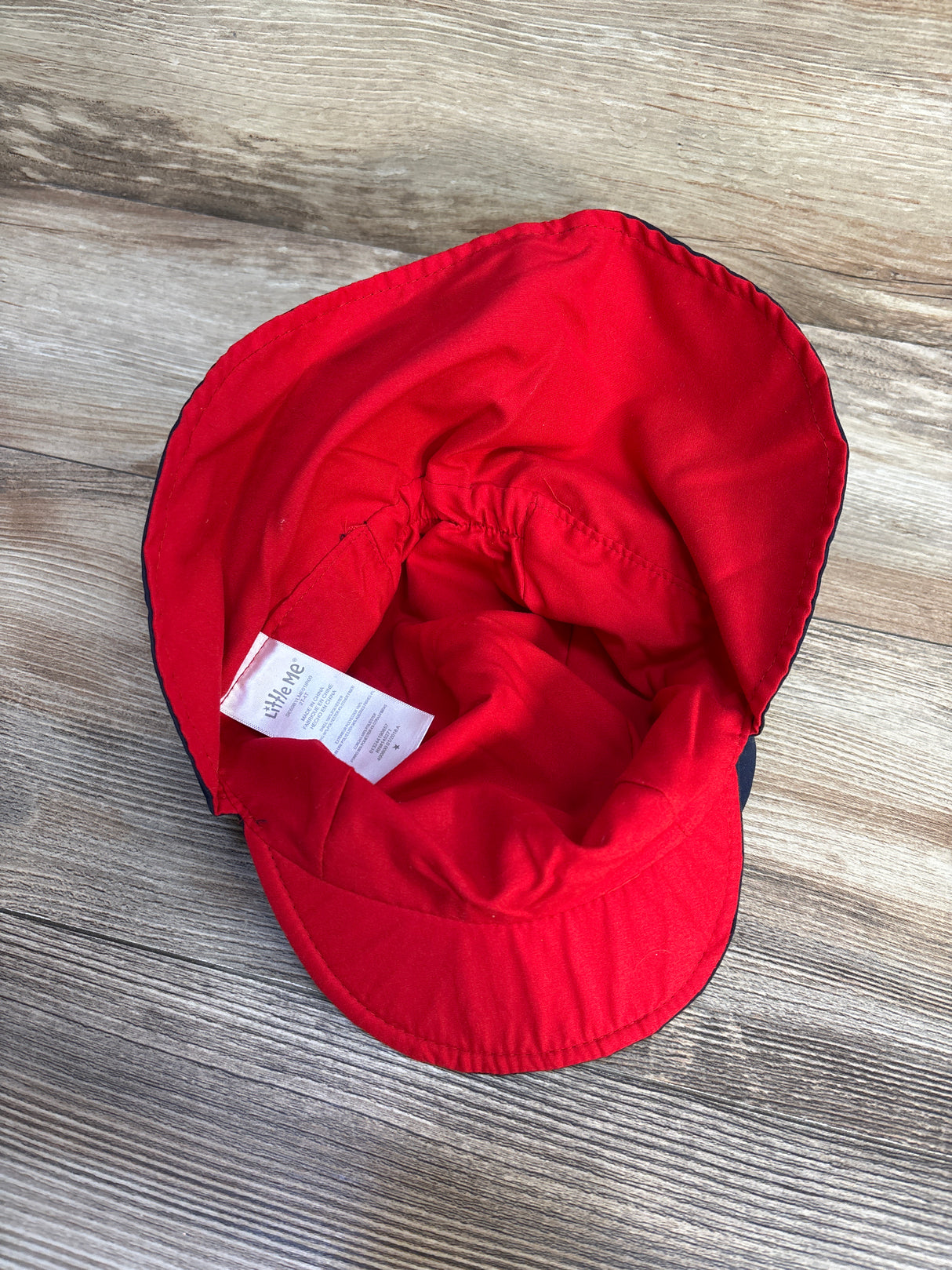 NEW Little Me Sun Flap Hat Navy sz 2T-4T
