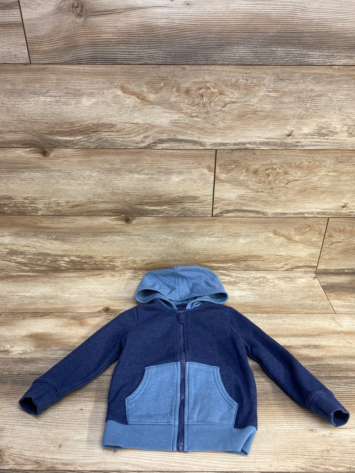 Cat & Jack Full Zip Hoodie Blue sz 3T
