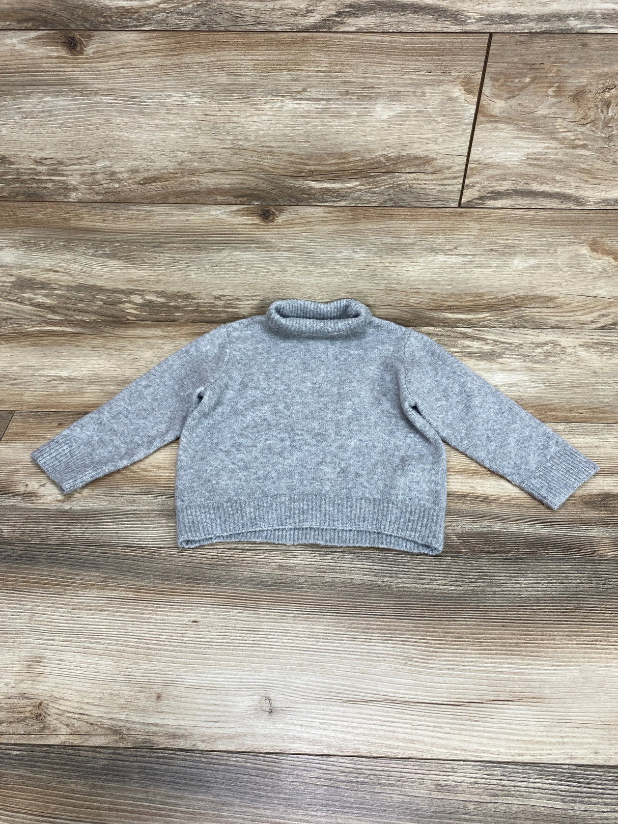 Zara Grey Turtleneck Sweater sz 12-18m