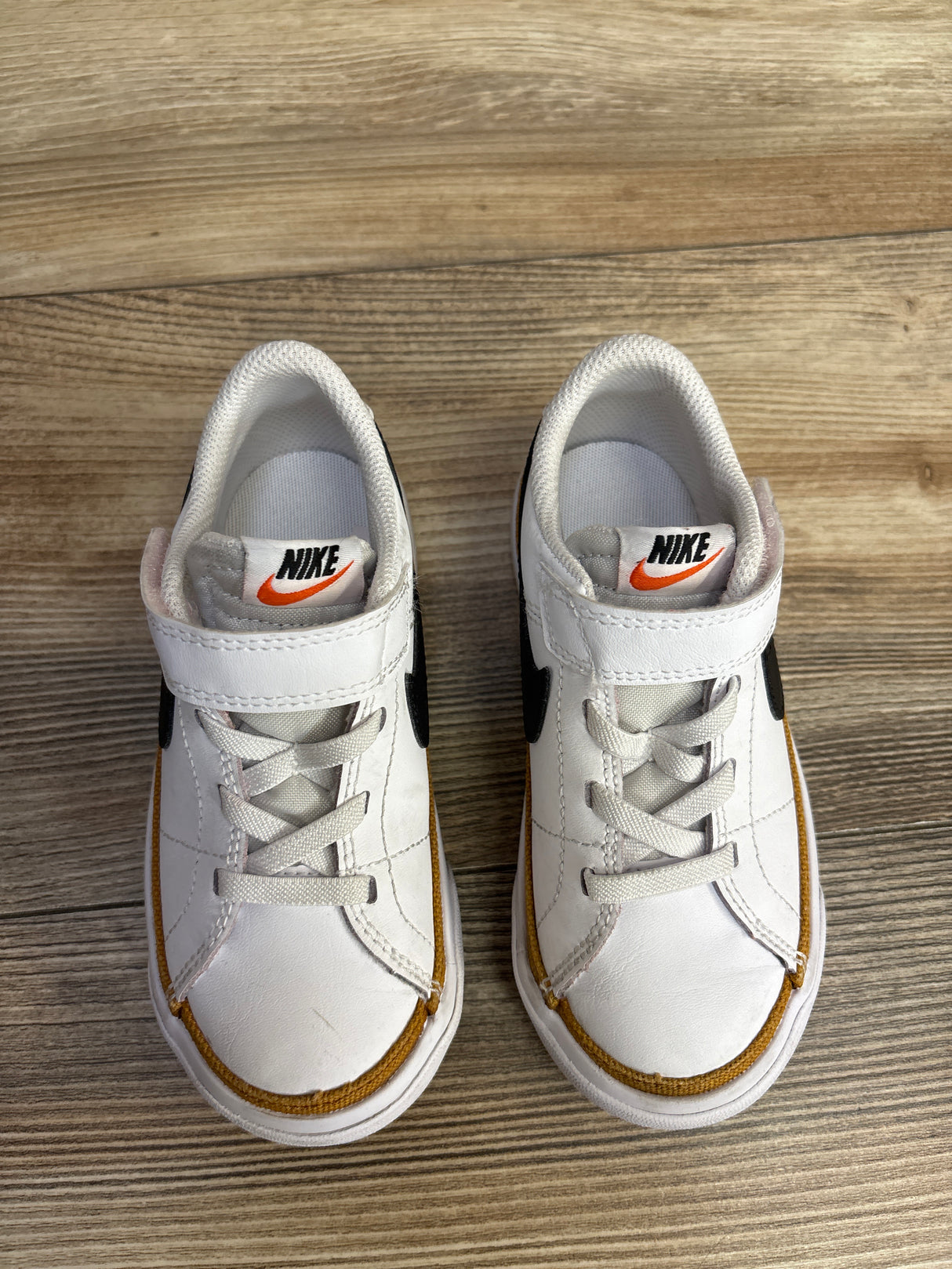 Nike Court Legacy TD 'White Desert Ochre' Sneakers sz 9c