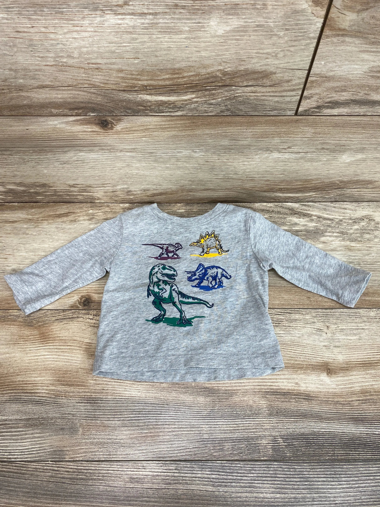 Baby Gap Dino Shirt Grey sz 3-6m