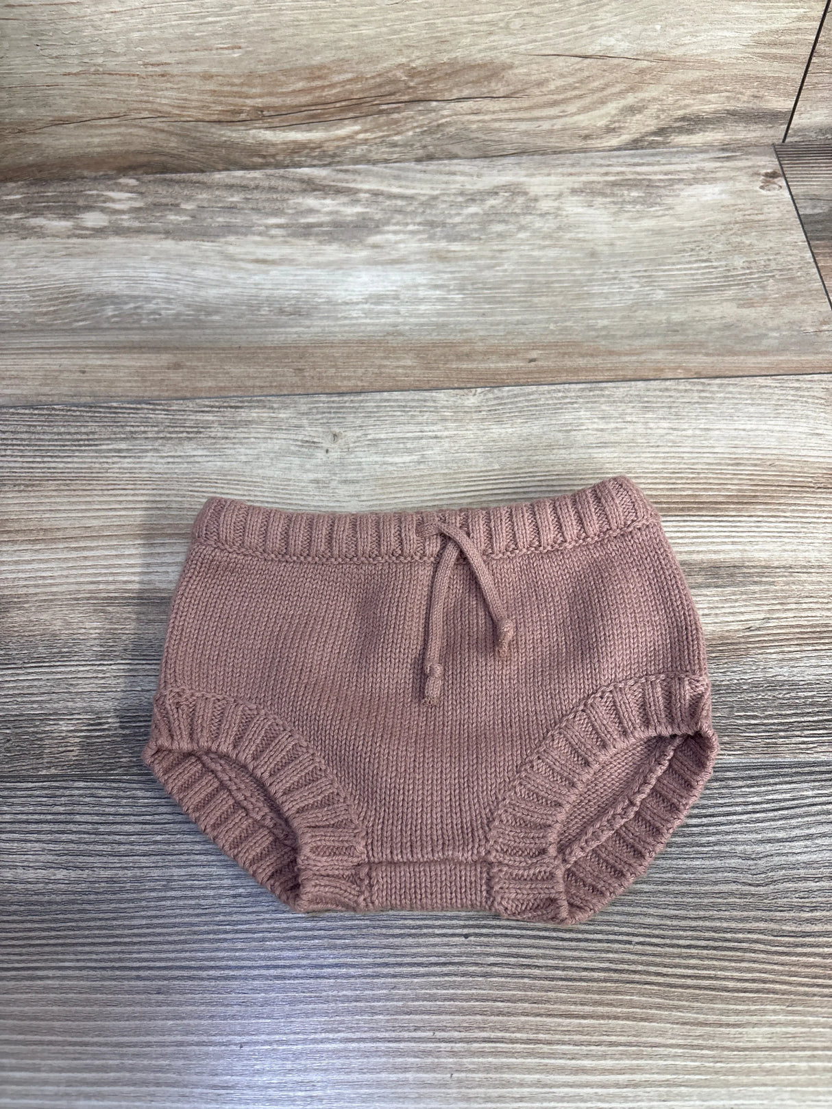 Little Navy Organic Knit Bloomers Brown sz 0-3m