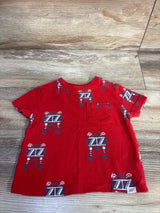 Baby Gap Pocket Shirt Red sz 12-18m