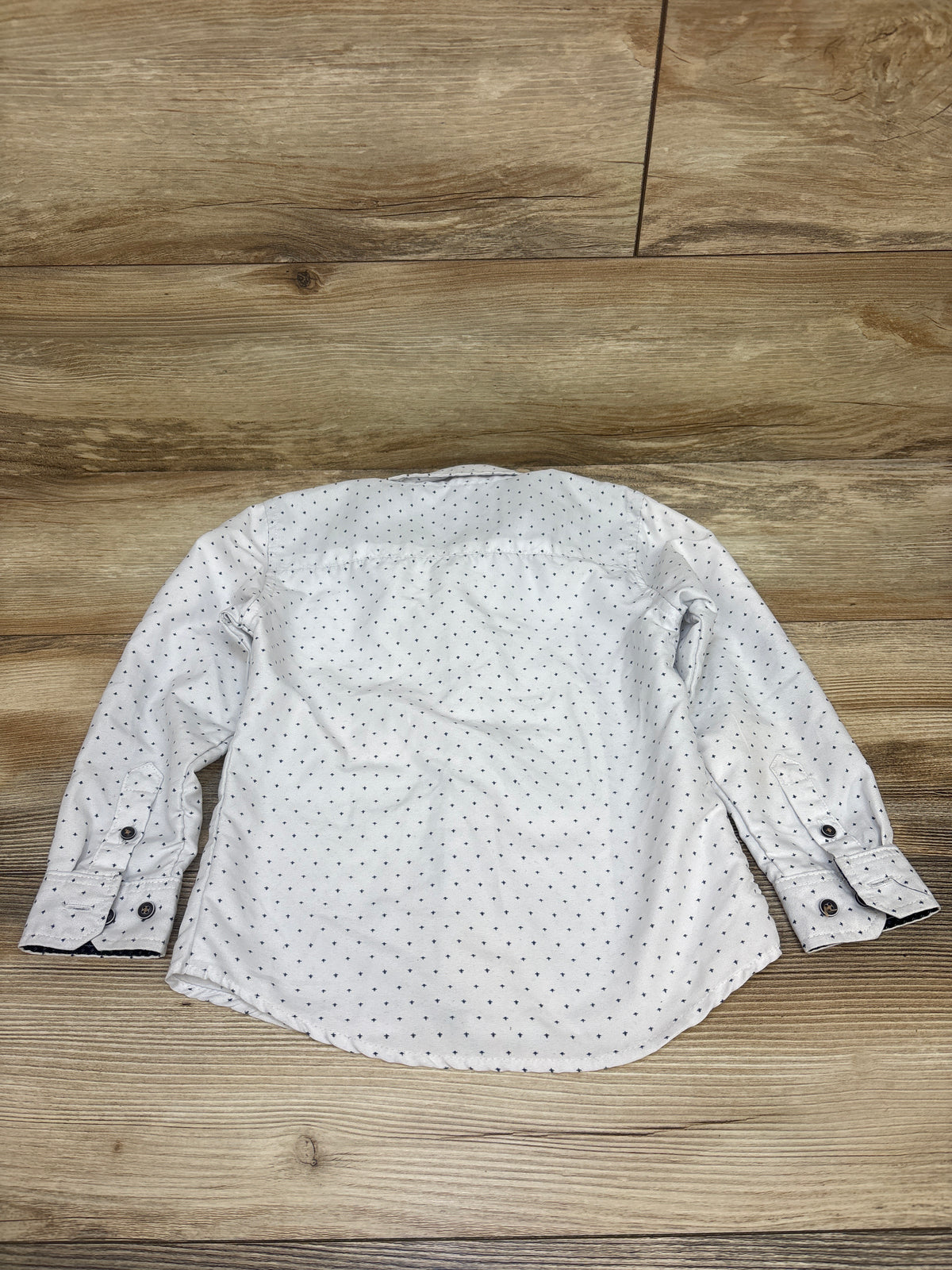 Craft + Flow Button-Up Shirt White sz 4T