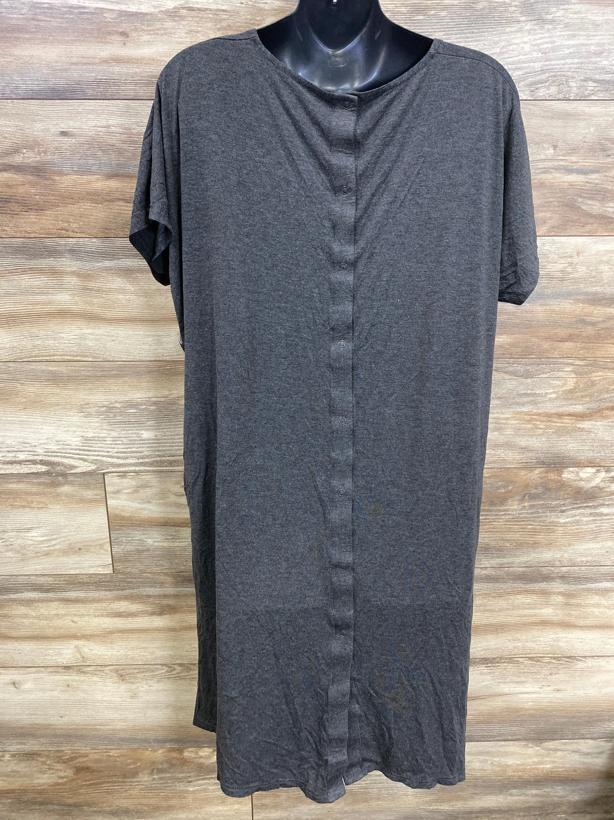 Frida Delivery & Nursing Gown Grey One Size