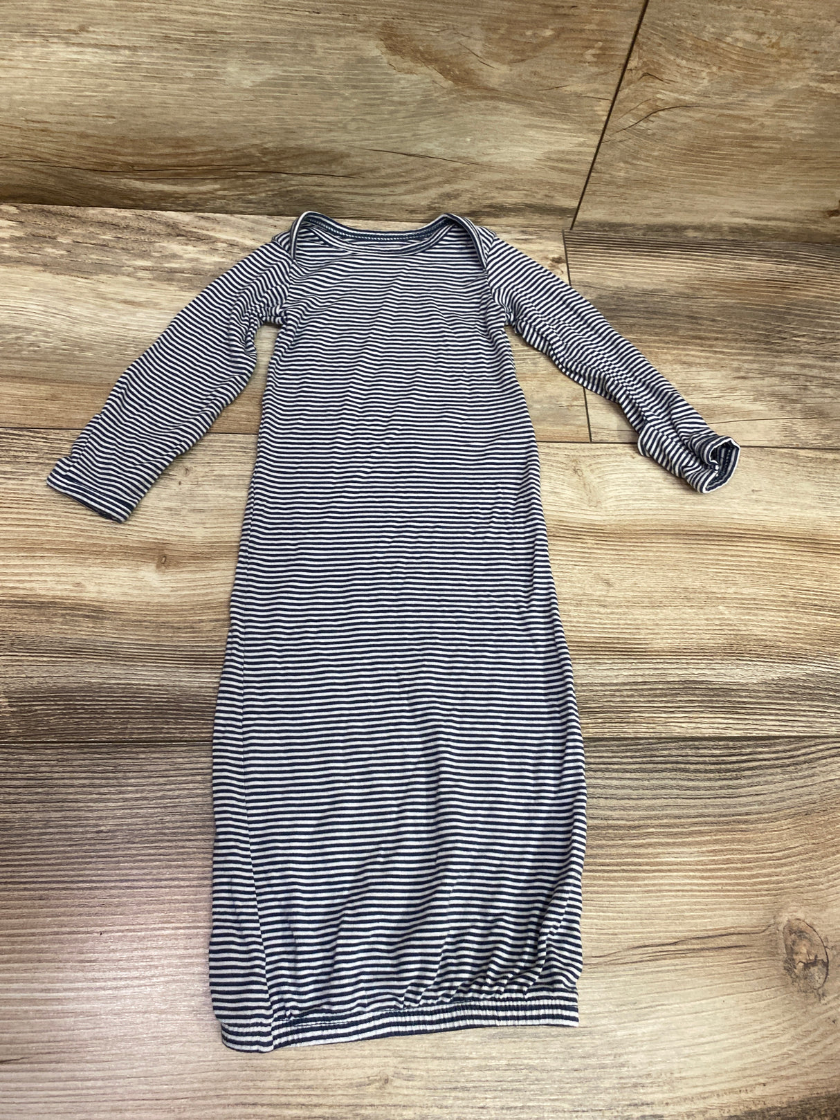 Carter's PurelySoft Striped Sleep Gown Navy sz Newborn