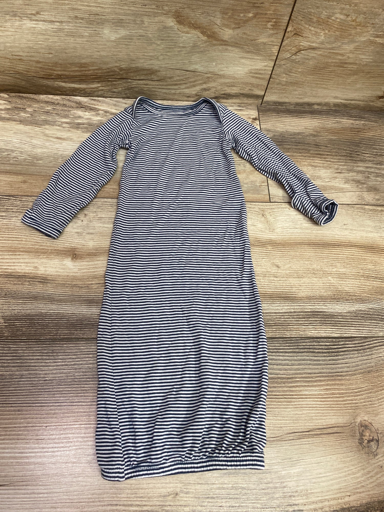 Carter's PurelySoft Striped Sleep Gown Navy sz Newborn