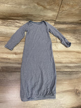 Carter's PurelySoft Striped Sleep Gown Navy sz Newborn