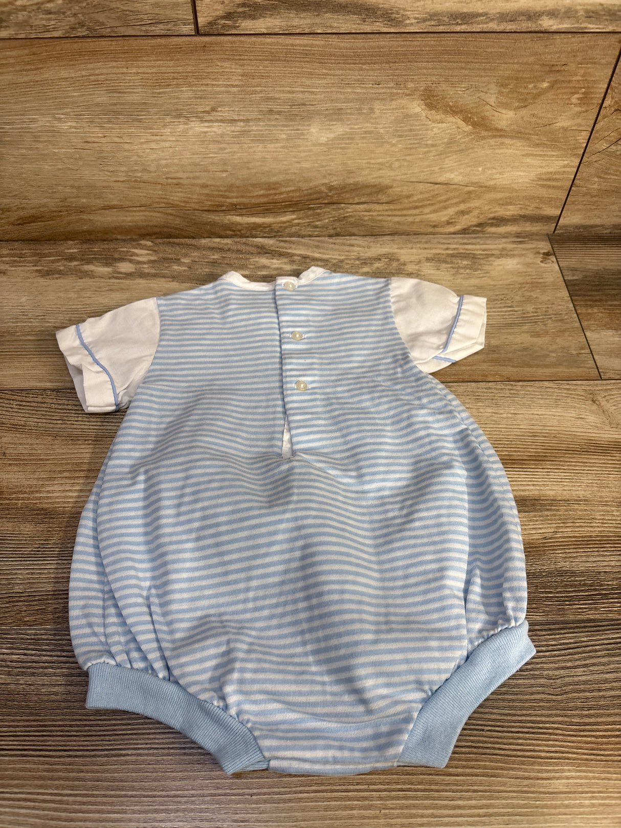 Alexis My Grandpa Loves Me Bubble Romper White sz 9m