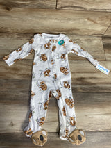 NWOT Child Of Mine Ribbed Koala Sleeper White sz 6-9m